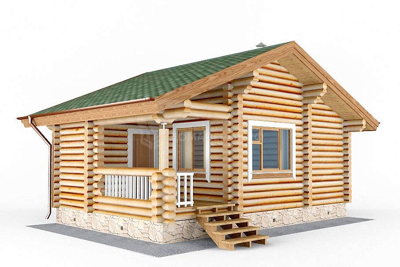 БАНЯ ИЗ БРЕВНА Б-45 БАНЯ ИЗ БРЕВНА Б-45