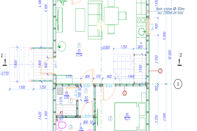 Дом-каркасный-1этаж-6000х10000-АР
