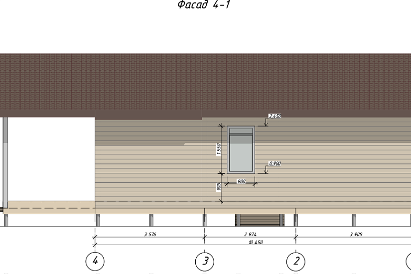 Дом-панельно-каркасный-1этаж-13450х6600-ЭП