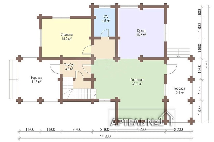 ПРОЕКТ: ДОМ СКАЗКА 156