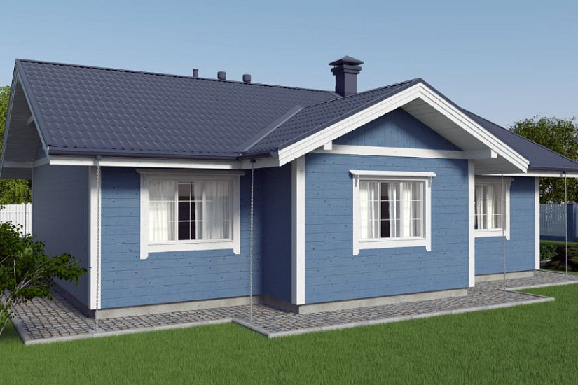 Проект дома из бруса №892 Проект дома из бруса №892