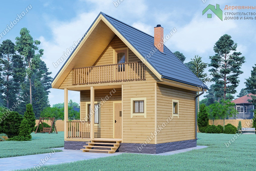 Баня 6х6 из бруса Баня 6х6 из бруса