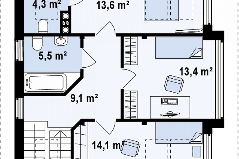 Проект дома Монако