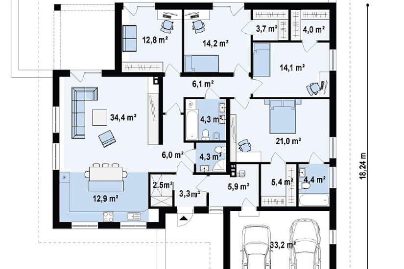 Проект дома K301 Проект дома K301