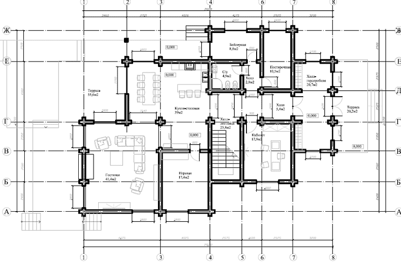 Проект дома «Резиденция»