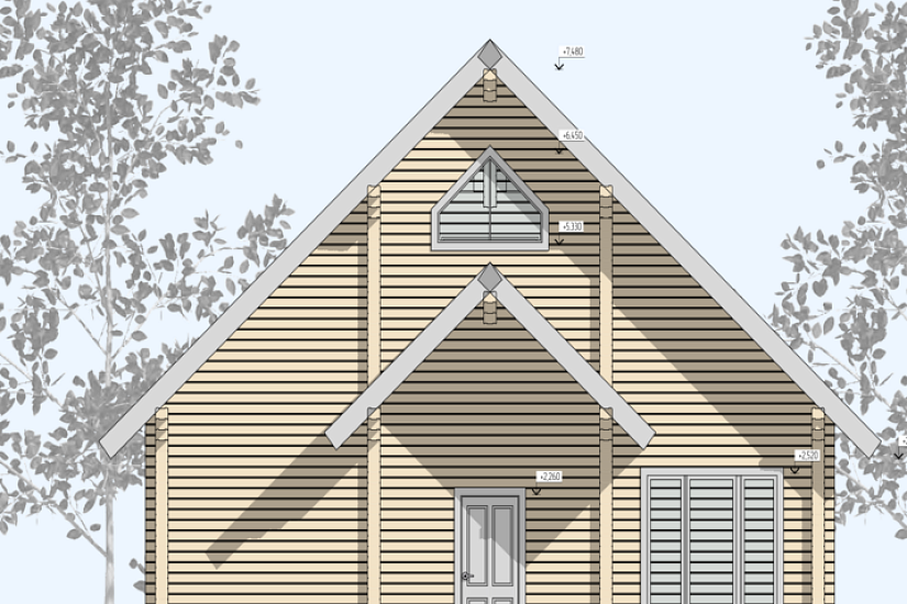 Дом-профилированный брус-1этаж-9870х11800-АР