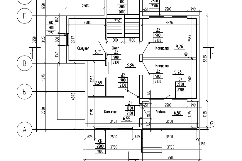 Проект дома Знаменка