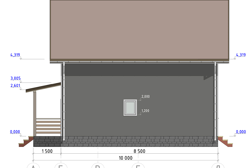 Дом-каркасный-1,5этажа-8500х10000-АР