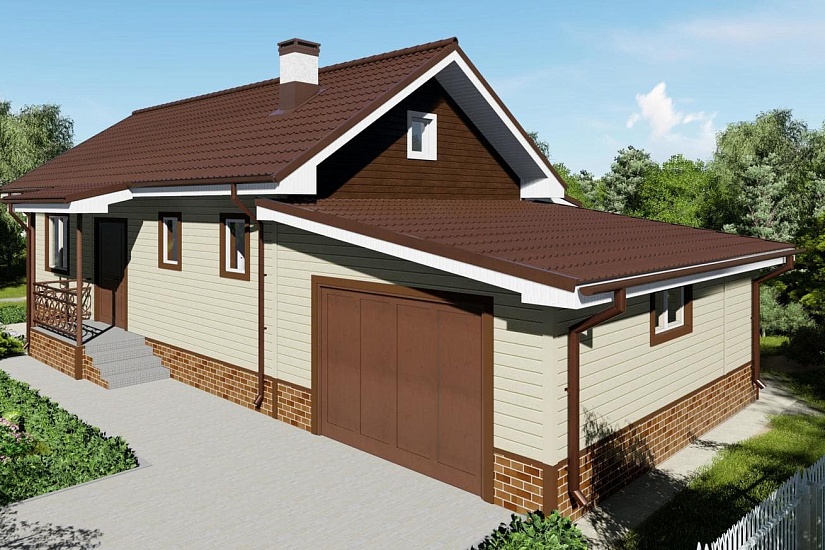 Дом-каркас-14000х10650-1эт-АР