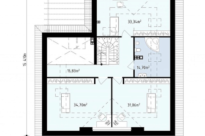 ДОМ ИЗ ГАЗОБЕТОНА ГД-276