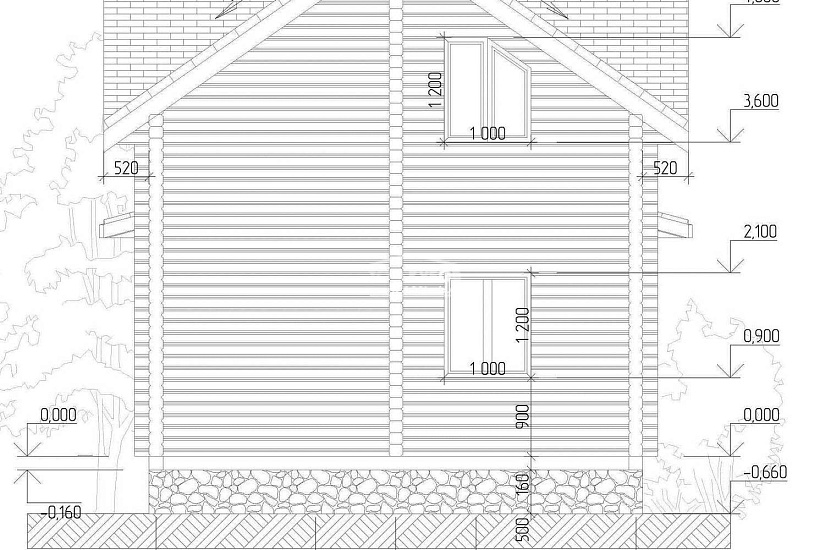 Дачный дом 2232 Дачный дом 2232