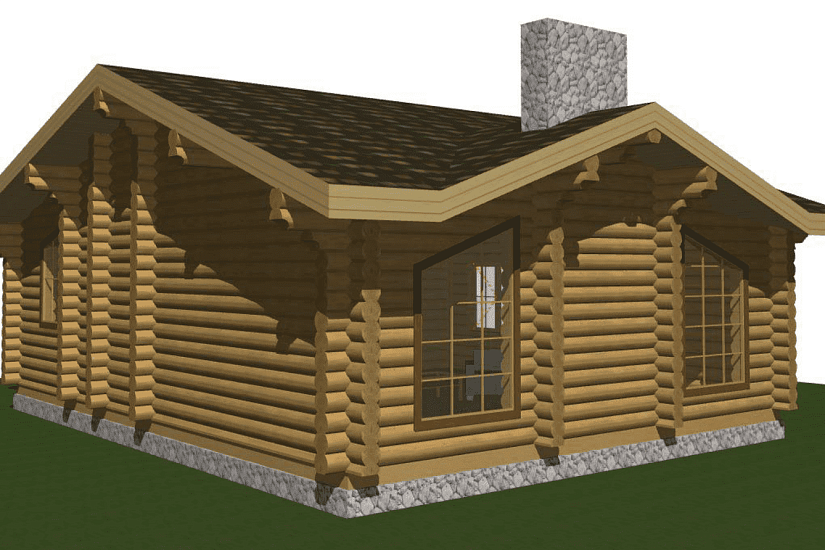 Дом-бревно260мм-11000х8500мм-1эт-АР