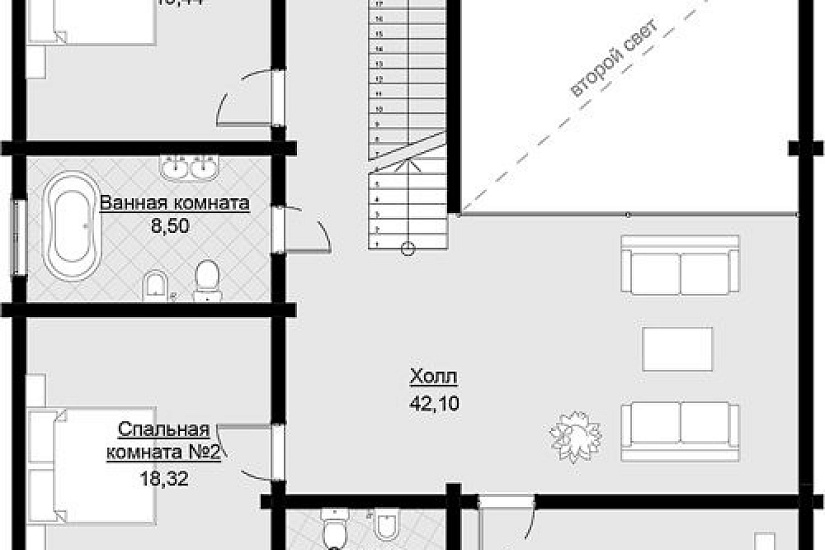 Дом ПБ 374 кв.м.