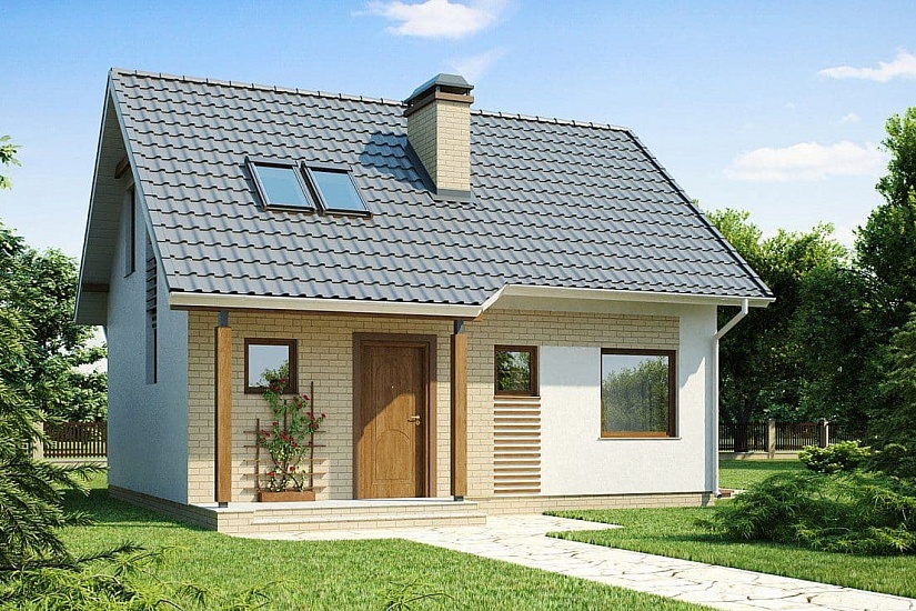 Каркасный дом КД-92-1