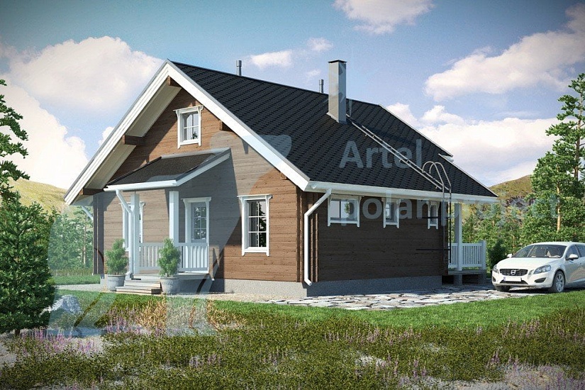 Проект дома POLAR 80 Проект дома POLAR 80