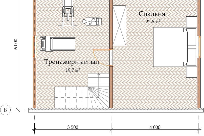 ПРОЕКТ Д-12 ДОМ ИЗ ПРОФИЛИРОВАННОГО БРУСА
