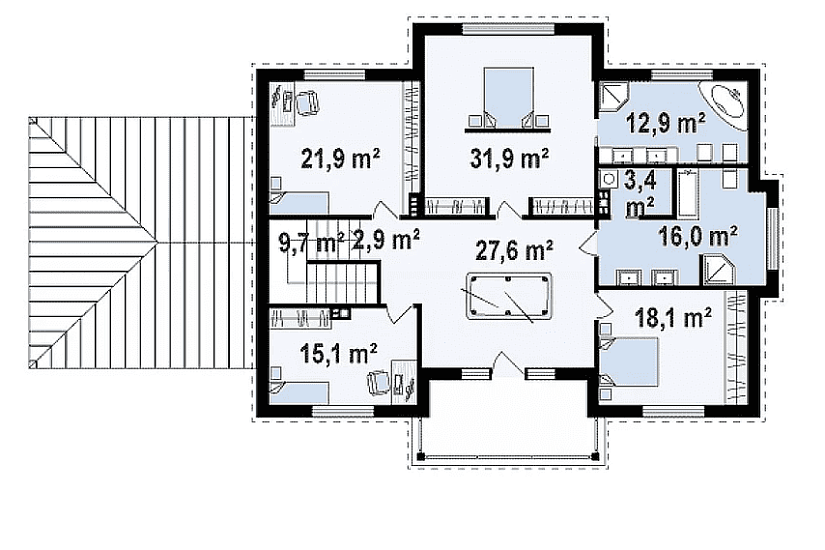 Проект дома «ГК-610»