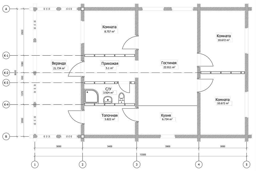 Жилой дом 01041