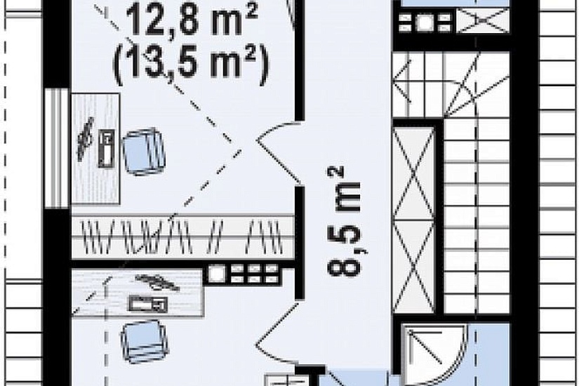ДОМ ИЗ ГАЗОБЕТОНА ГД-155б