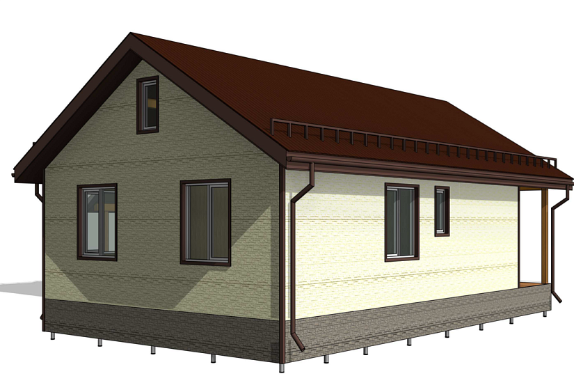 Дом-каркасно-щитовые-1этаж-9500х13500-ЭП
