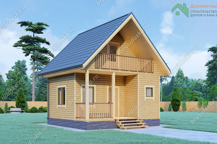 Баня 6х6 из бруса Баня 6х6 из бруса