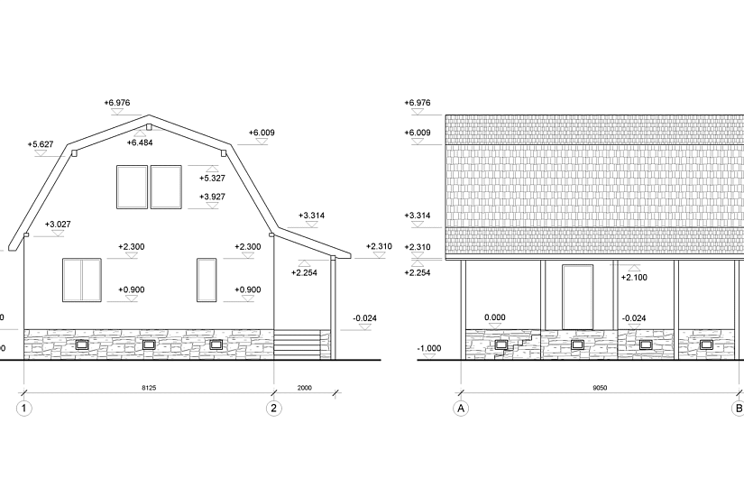 Дом 10х9-1,5эт-СИП-Монтажная Дом 10х9-1,5эт-СИП-Монтажная