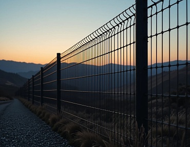 Расчет фундаментов опор ограждения 