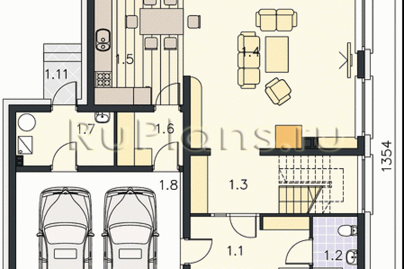 Проект дома 210м² Проект дома 210м²