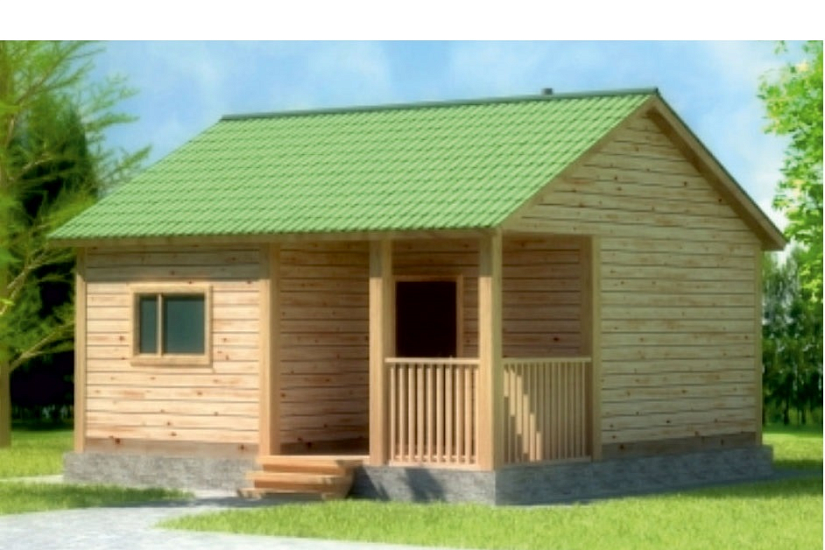 Баня 6х6 К1П4