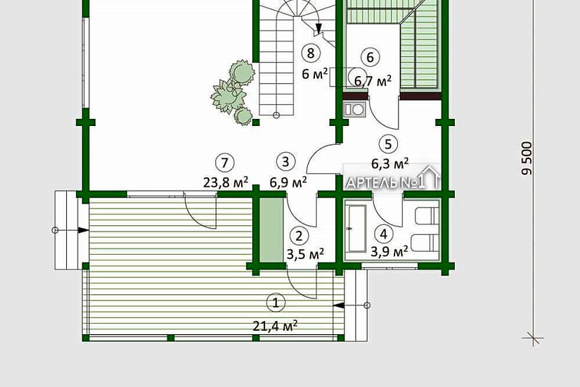 ПРОЕКТ: ДОМ СКАЗКА 133