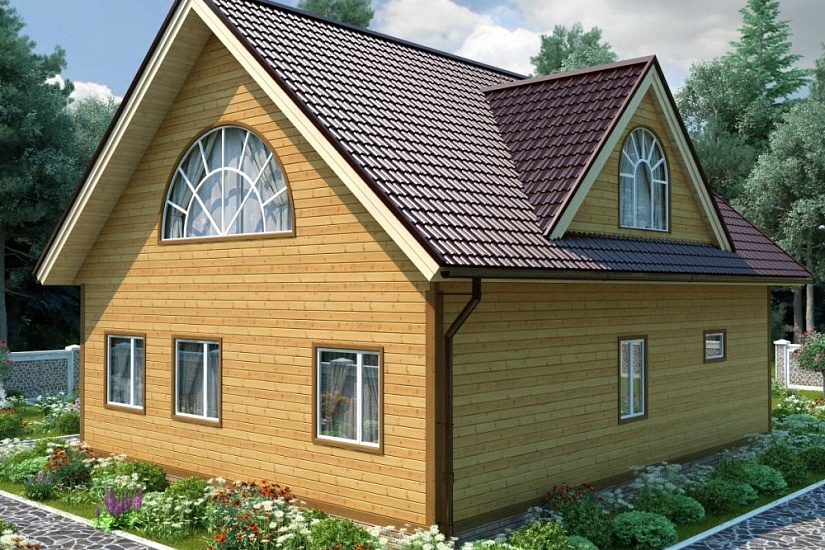 ДОМ ИЗ БРУСА ДБр-219