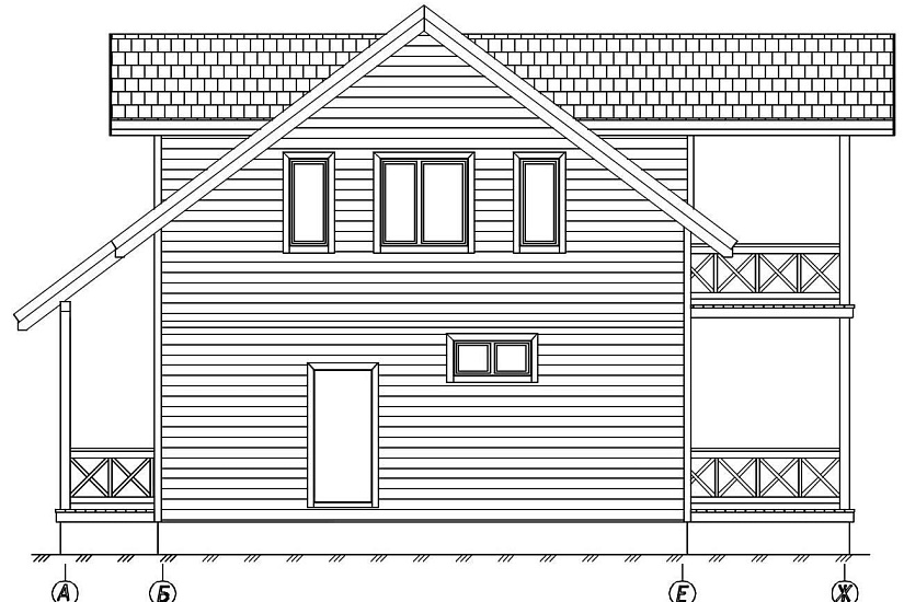 Дом 8х12-1,5эт-каркасник-КД Дом 8х12-1,5эт-каркасник-КД