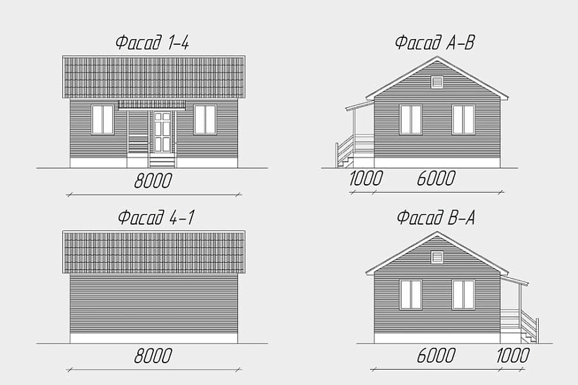 Уют 1БК-124 6.0х8.0 м
