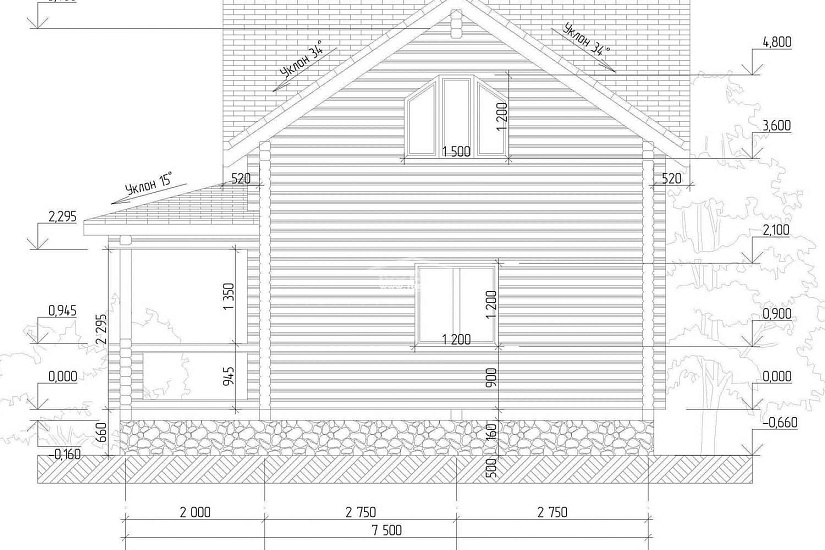 Дачный дом 2232 Дачный дом 2232