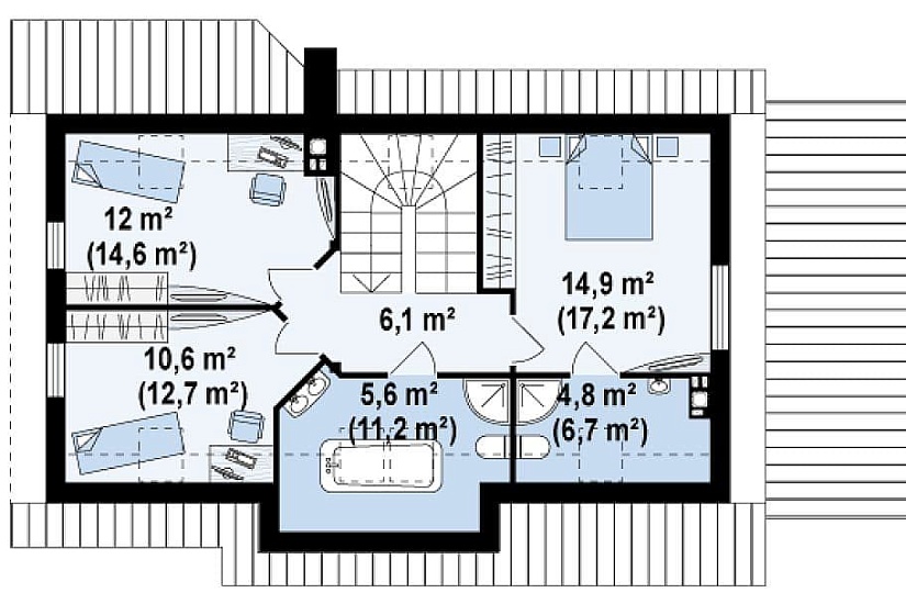 ДОМ ИЗ ГАЗОБЕТОНА ГД-150в