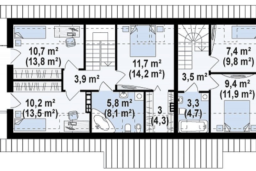 Проект дома K184