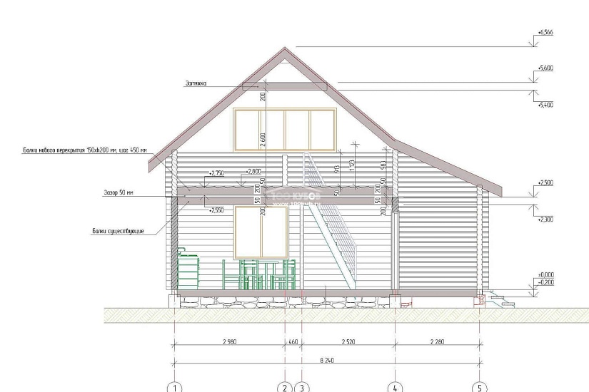 Дачный дом 2240