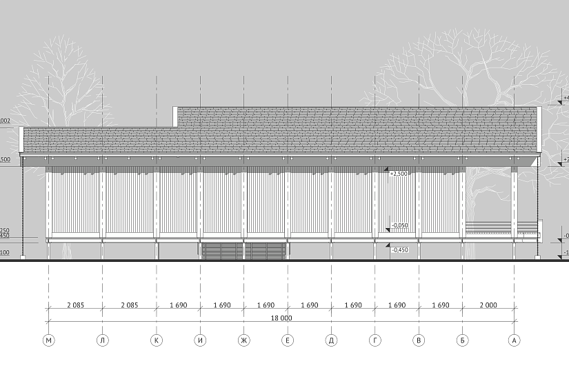Беседка-каркасная-140мм-18000х9760-ЭП