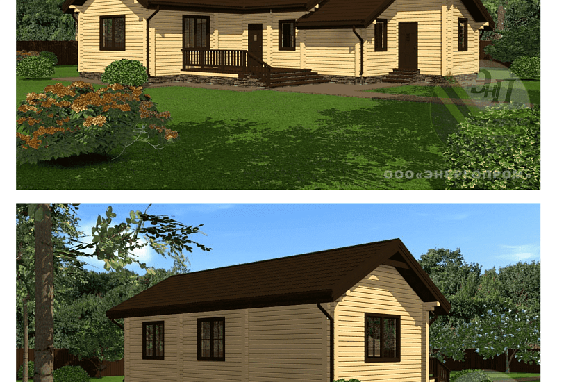 Баня  11,7х15,1 -1эт-проф брус АР,КД