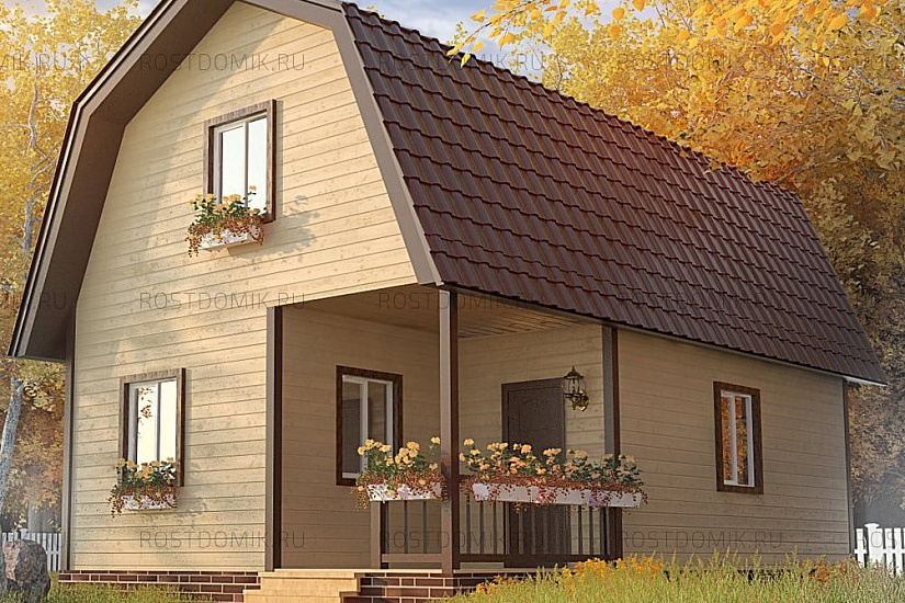 ДОМ ЮЖНЫЙ 6Х8