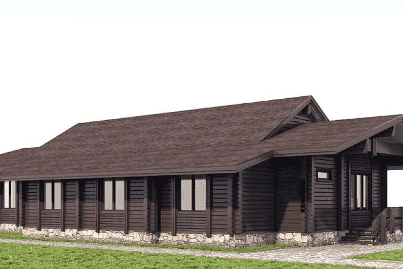 Проект дома "Лукоморье" Проект дома "Лукоморье"