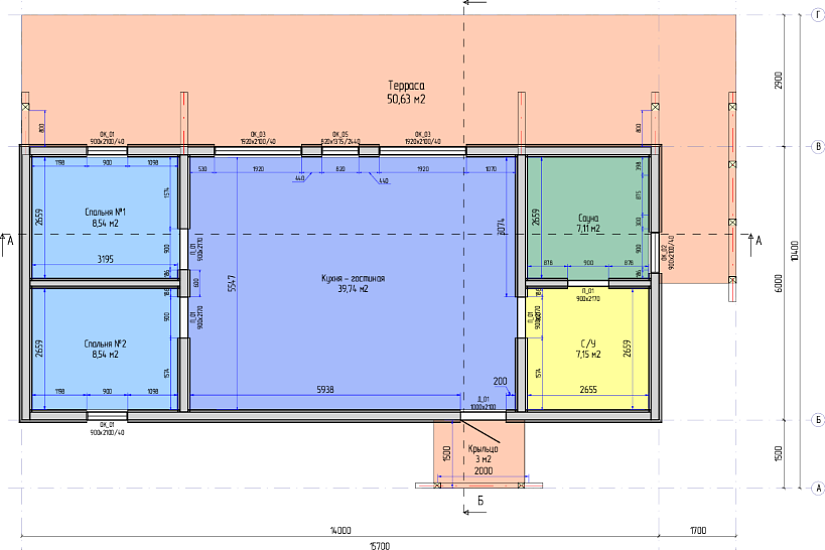 Дом-панельно-каркасный-1этаж-15700х10400-АР-КР