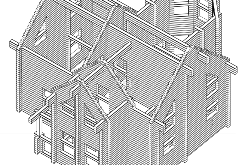 Жилой дом с эркером 2259