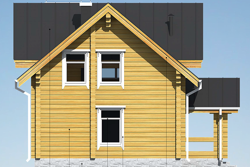 Баня-брус200х200мм-9150х7800мм-1,5эт-АР