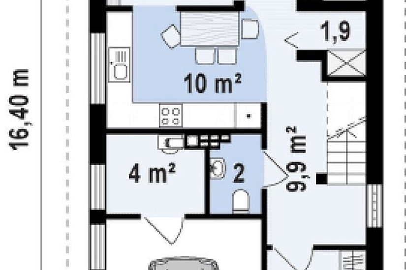 ДОМ ИЗ ГАЗОБЕТОНА ГД-155б