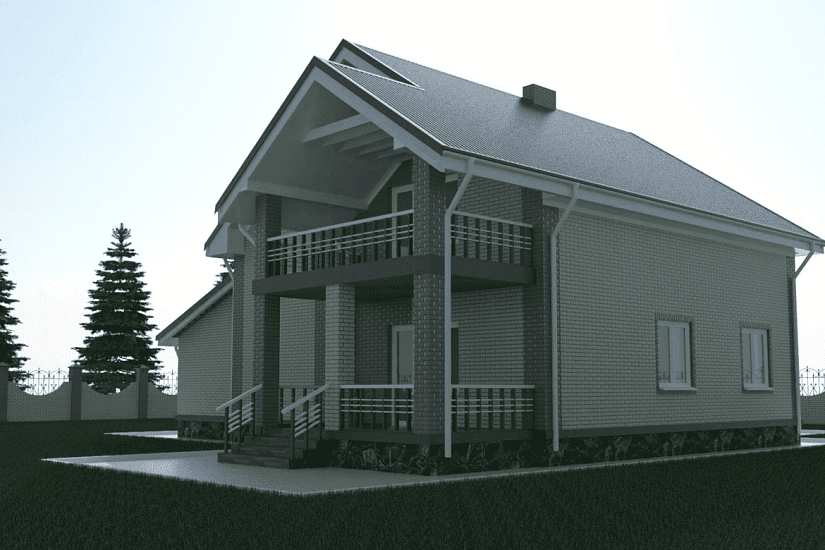 Проект индивидуального жилого дома Стадия Р. Разделы АР,КР,инж сети Проект индивидуального жилого дома Стадия Р. Разделы АР,КР,инж сети