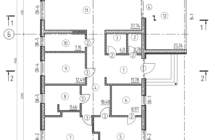Дом-газоблок400мм-19150х13960мм-АР