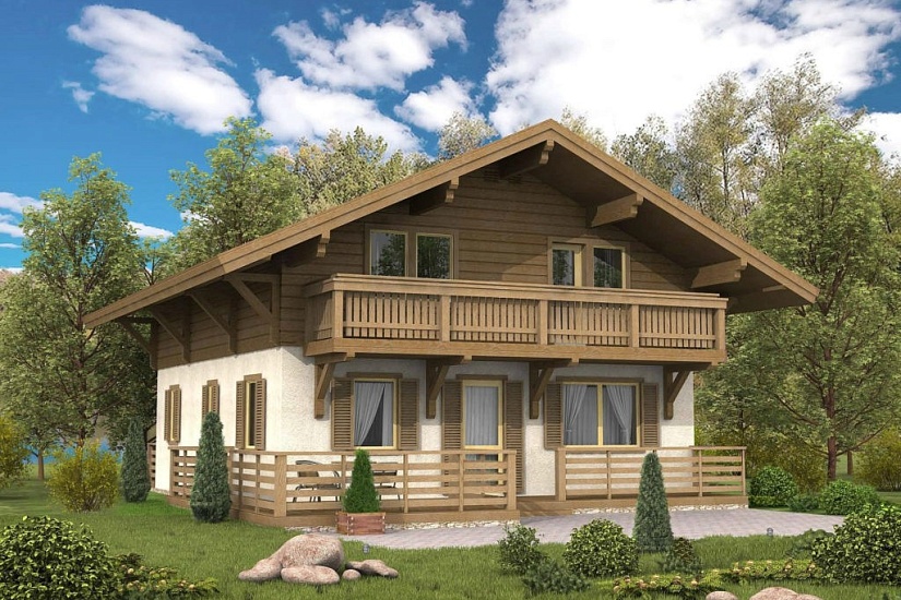 Дом ГБ 166,8 кв.м