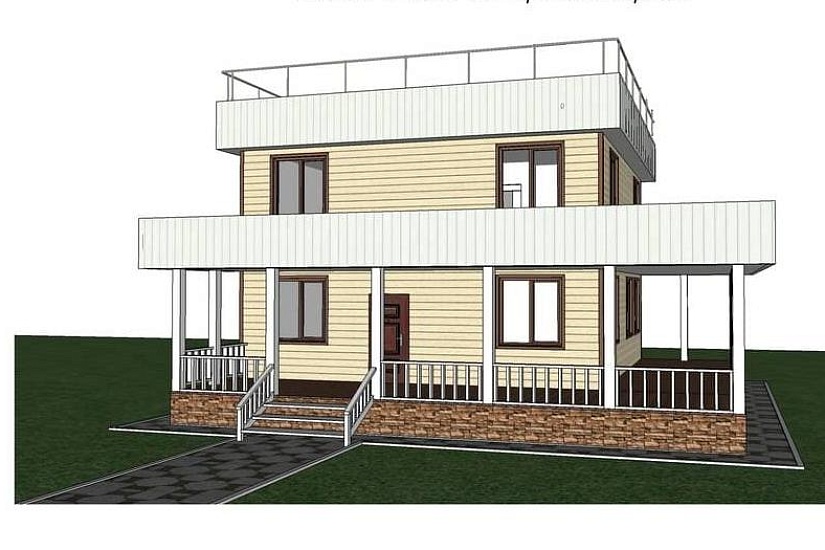 жилой дом каркас