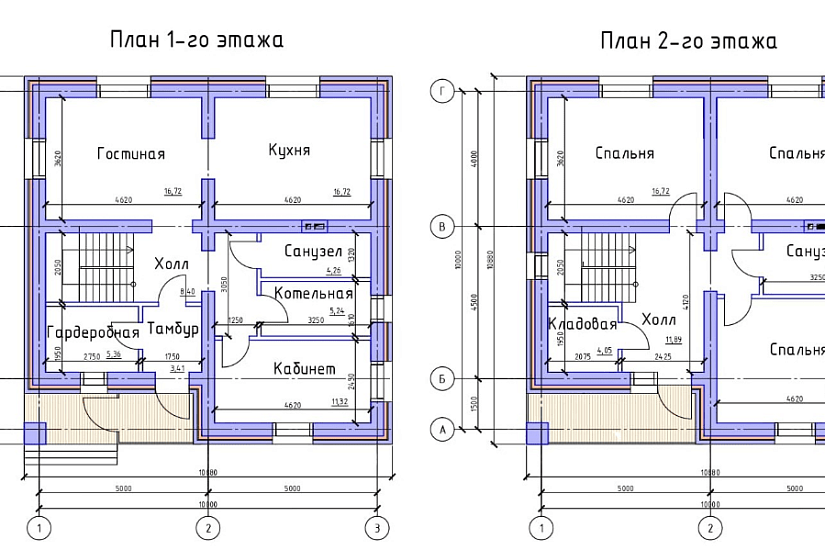 Кирпичный дом 10*10